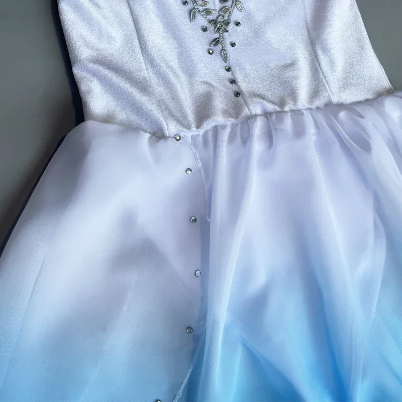 Балетное платье для девочек танцевальное трико с Купидоном женское выступлений