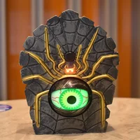 Дверной глазок с наблюдающим глазом, незваные гости будут пугаться и уходить прочь, но это не точно#3