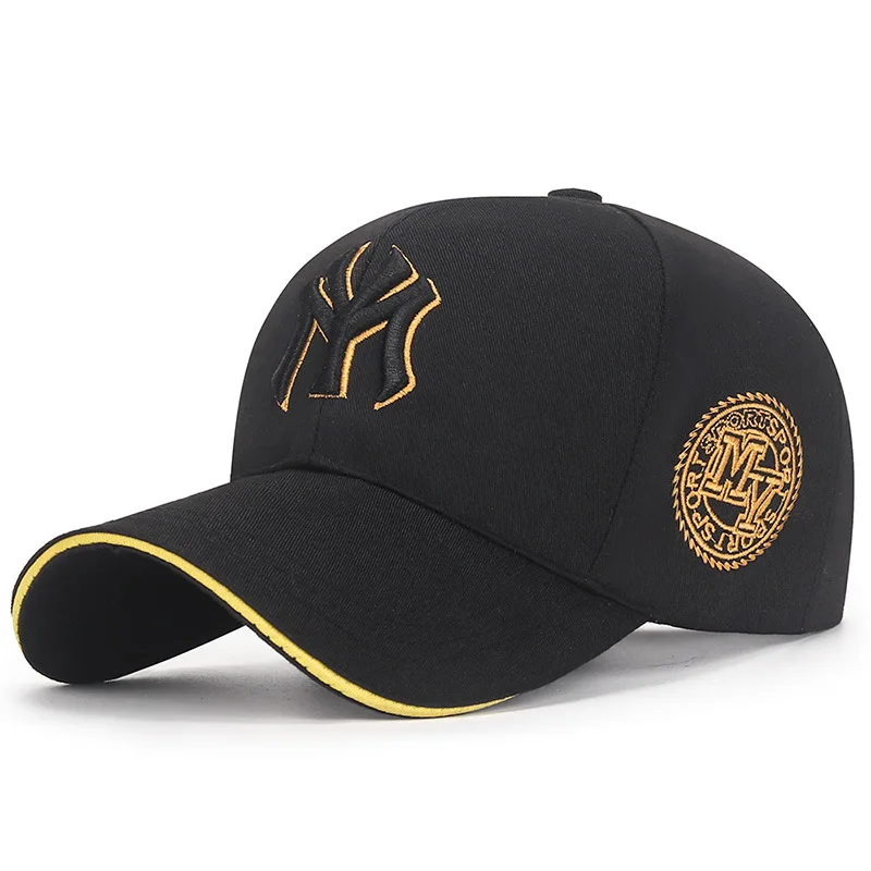

New Embroidery Letters Women Men Baseball Caps NY LA Cap Hip Hop Hats Sport Visors Snapback Cap Sun Hat Gorras Hombre Casquette