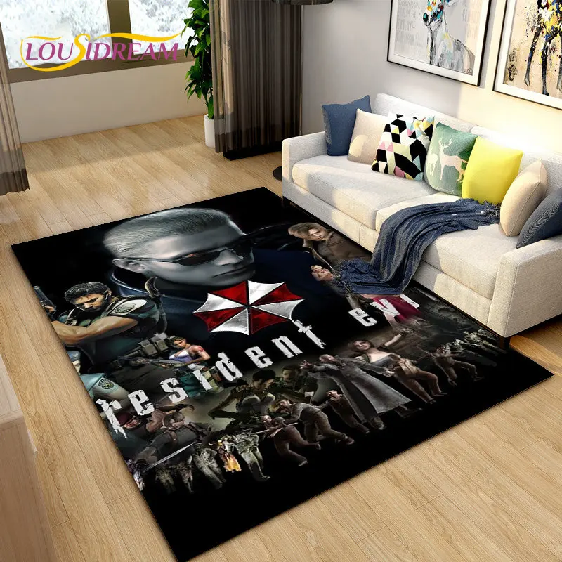 

Большой коврик для игровой площадки, нескользящий 3D коврик для гостиной, спальни, дивана, кухни