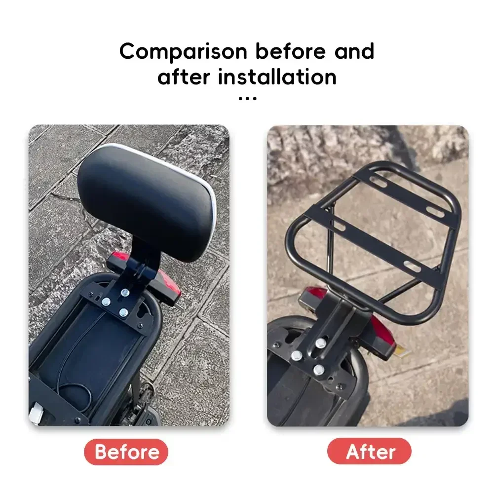 Кронштейн багажника мотоцикла универсальный хвостовой ящик для электромобиля