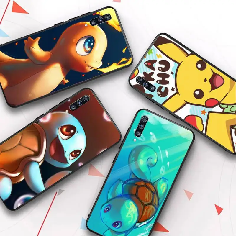 

Cute Poke-mons Phone Case for Samsung Galaxy A 51 30s a71 Soft for A 21s 70 10 A 30