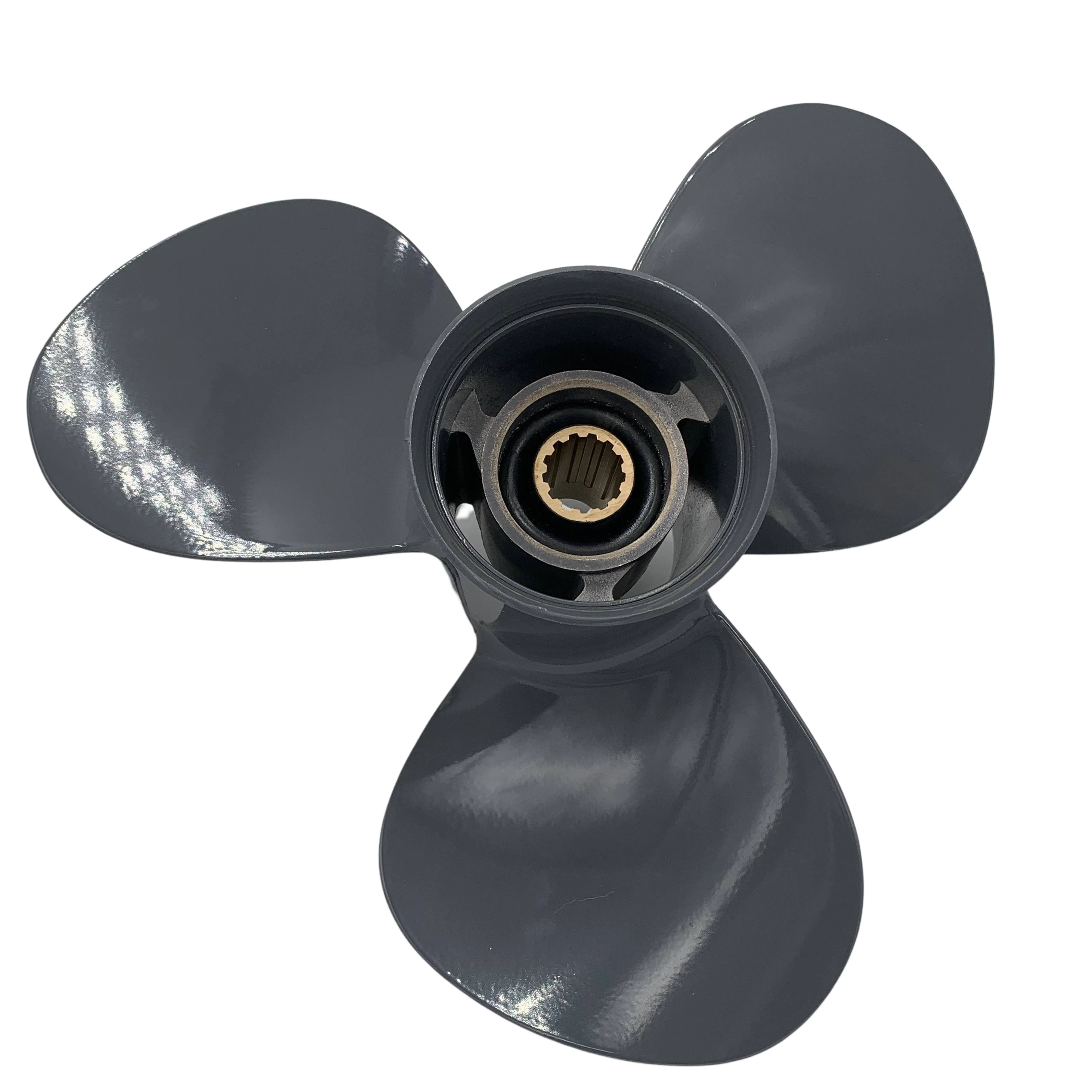 Boat Propeller 11 1/4x13 for Honda 50HP-60HP 3 Blades Aluminum 13 Tooth RH OEM NO: 58130-ZV5-000ZA 11.25x13