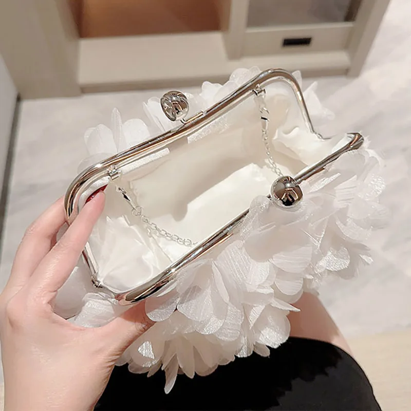 Элегантная вечерняя сумка с цветочным принтом женская дизайнерская свадебная
