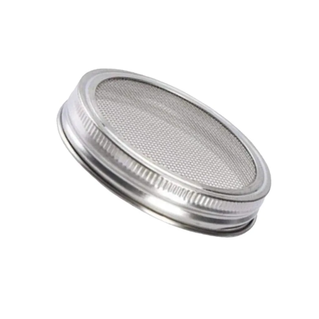 

86mm Seed Sprouter Rustproof Mesh Screen Jars Sprouting Lid Grow Lids for
