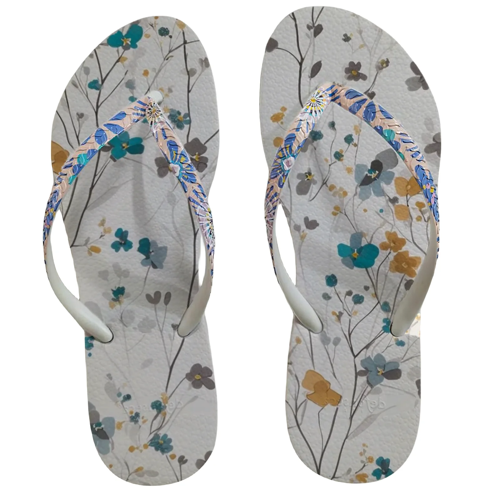 Сандалии пляжные женские летние шлепанцы на нескользящей подошве из ЭВА