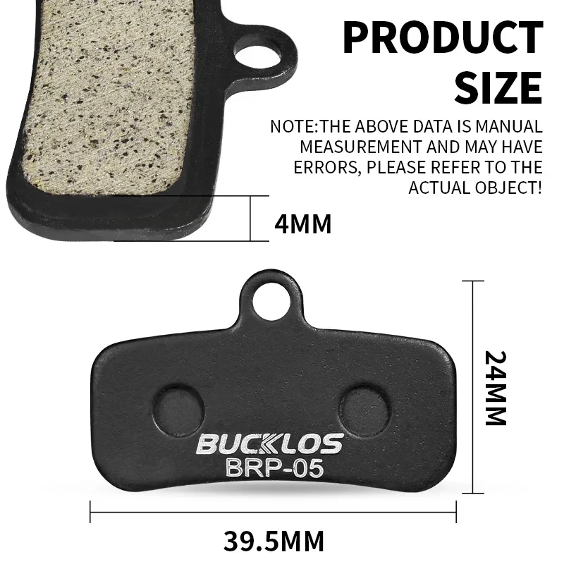 Фото BUCKLOS велосипедные тормозные колодки из смолы для SHIMANO N03A H03A D03S, гидравлические дисковые колодки для горного и шоссейного велосипеда, износостойкие дисковые тормозные колодки MTB №4