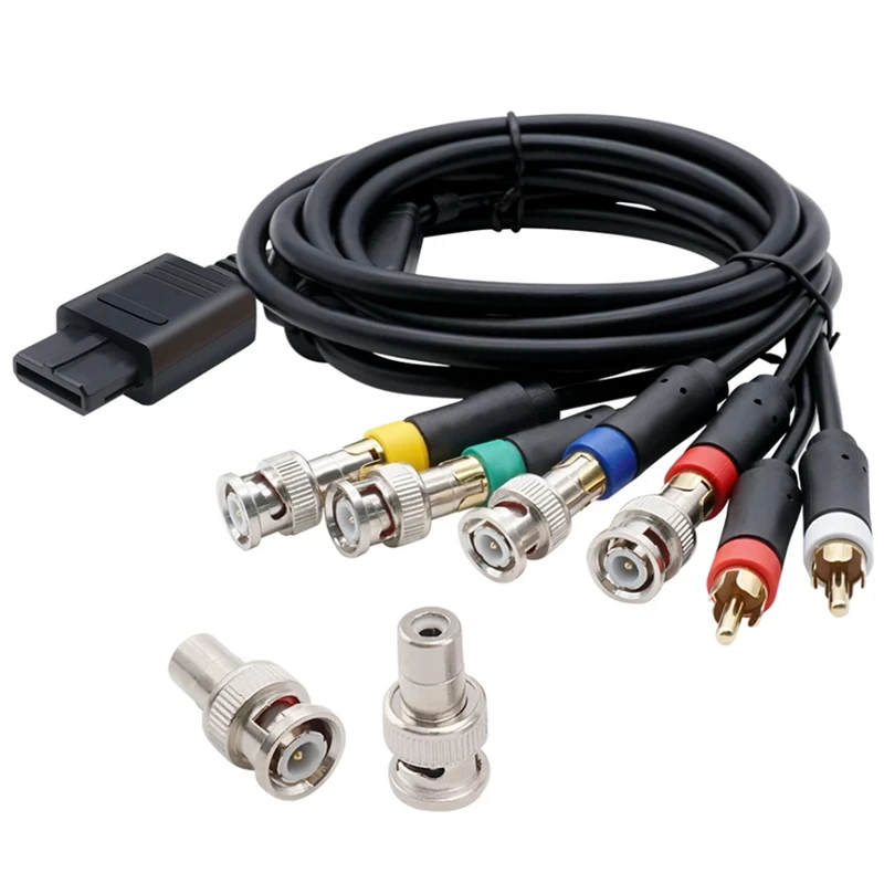 

RGB/RGBS Cable For N64 SFC SNES NGC Video Consoles Composite Cable With Strong Stability