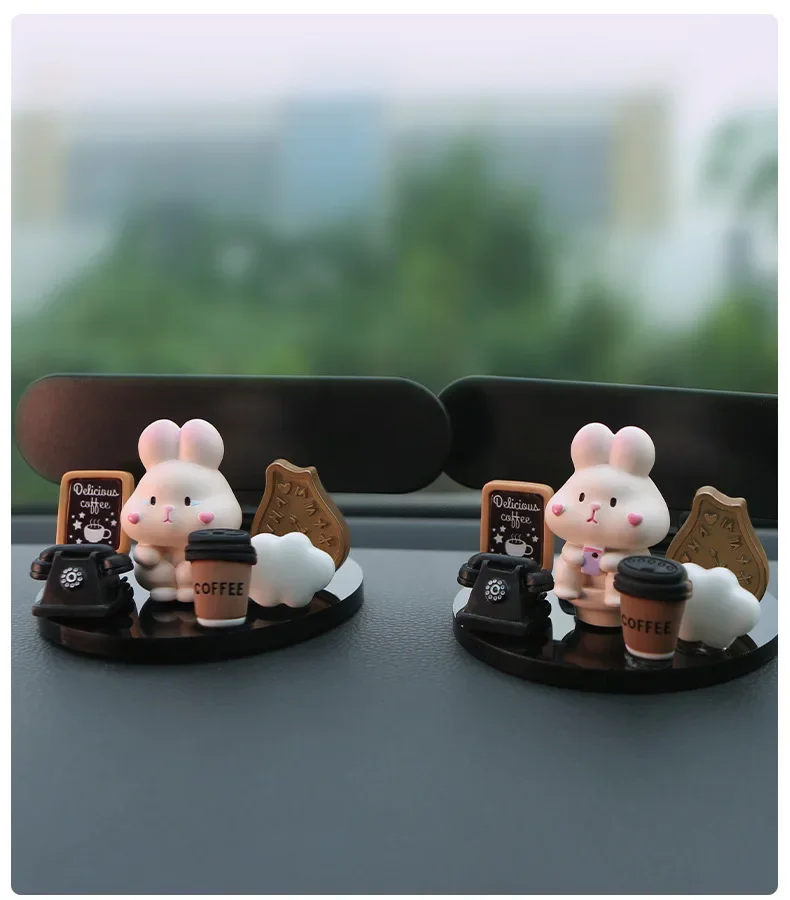 Декоративное украшение для автомобиля сделай сам кролик временная подставка