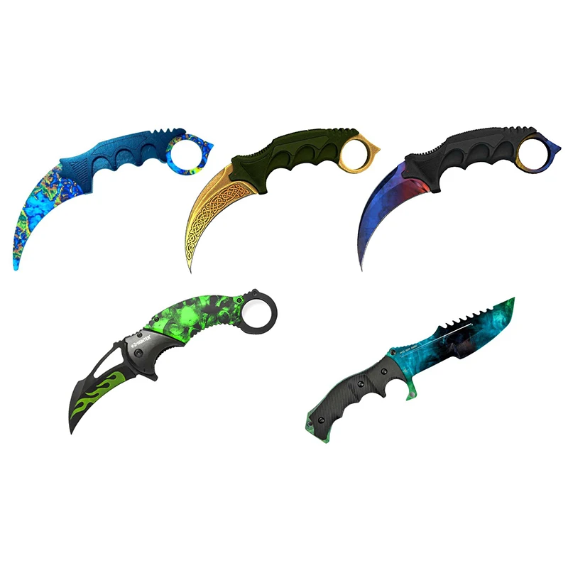 1 шт. автомобильные наклейки для CS GO нож-керамбит графический ноутбук