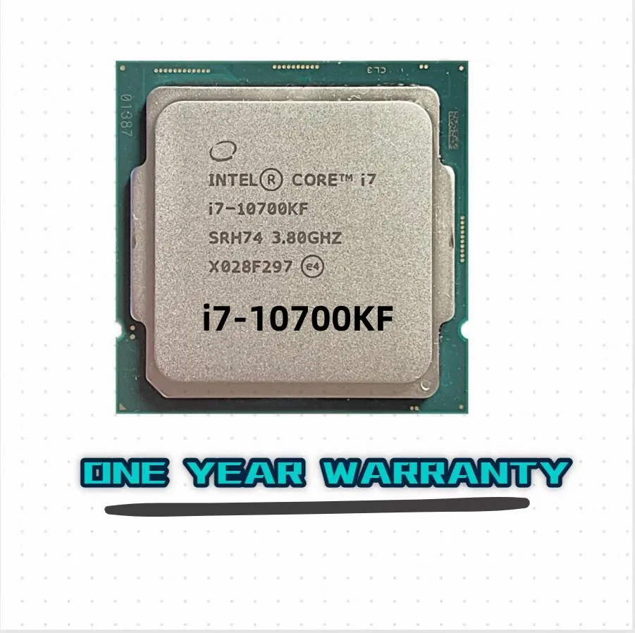 

Процессор Intel Core i7-10700KF i7 10700KF 3,8 GHzEight, 16 потоков, L2 = 2 Мб, L3 = 16 Мб, 125 Вт, LGA 1200