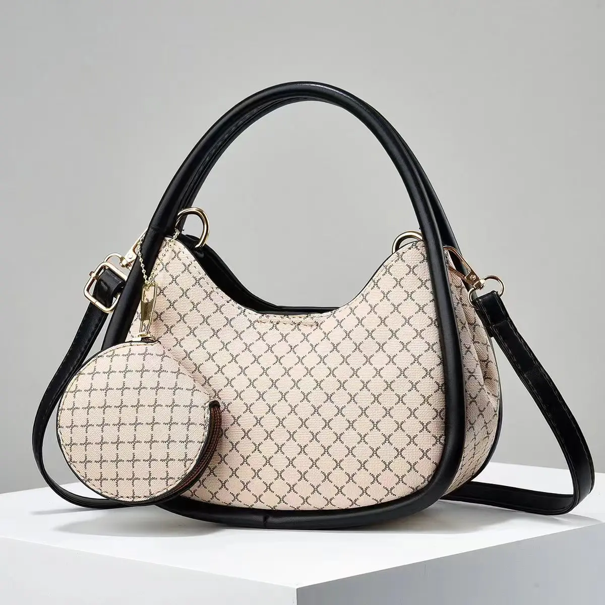 Женская сумка на плечо 2024 роскошная дизайнерская женские сумочки кожаная с