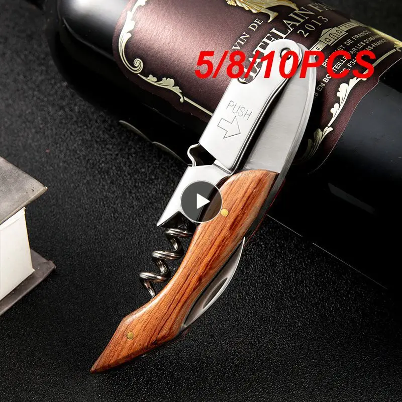 

5/8/10PCS Portable Tool Beer Opener Creative Wine Opener Professional Multifunction Bottle Opener Screw Opener Cutter New