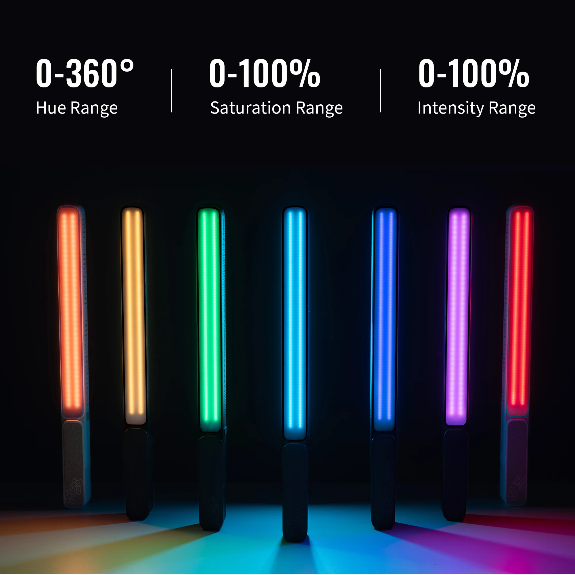 Фото ZHIYUN официальный FIVERAY F100 светодиодный светильник s RGB светильник фото видео Лампа Tiktok ручной светильник-палка потоковый светильник для фотос... №3