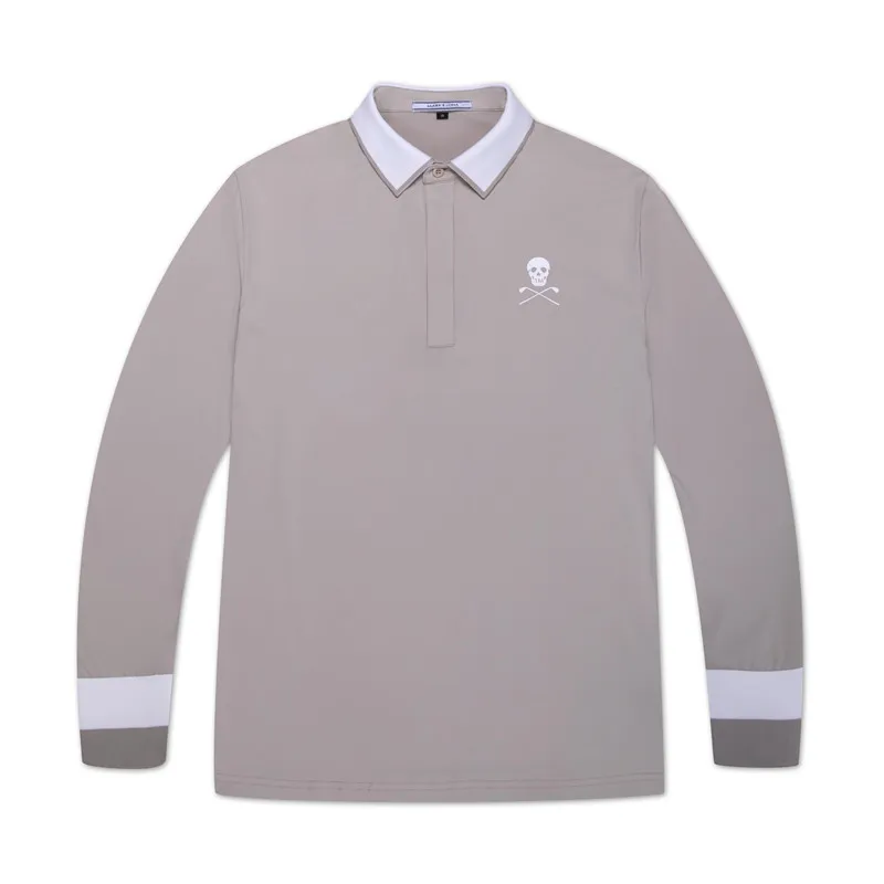 

Мужская свободная футболка с длинным рукавом Mark Golf