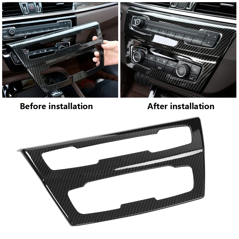 Центральная консоль из углеродного волокна отделка для панели CD X1 F48 2016-2019 легкая