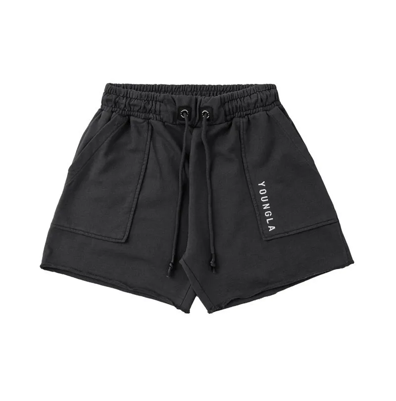 Мужские шорты для летнего фитнеса свободные петли спорта и отдыха бега на