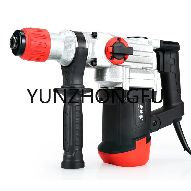 

Electric Hammer and Electric Drill Dual Purpose Multifunctional Impact Drill, Household High-power Concrete Industrial Grade
