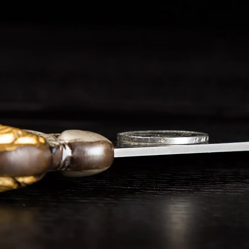 8 3-дюймовый нож ручной работы с медной ручкой 67 слоев дамасской стали VG10