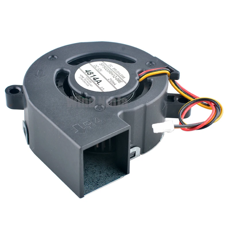 Фото SF5020RH12-08E 5 см 50 мм вентилятор 50x50x20 мм DC12V 0,21A 3-контактный центробежный охлаждающий вентилятор для проекторов №3