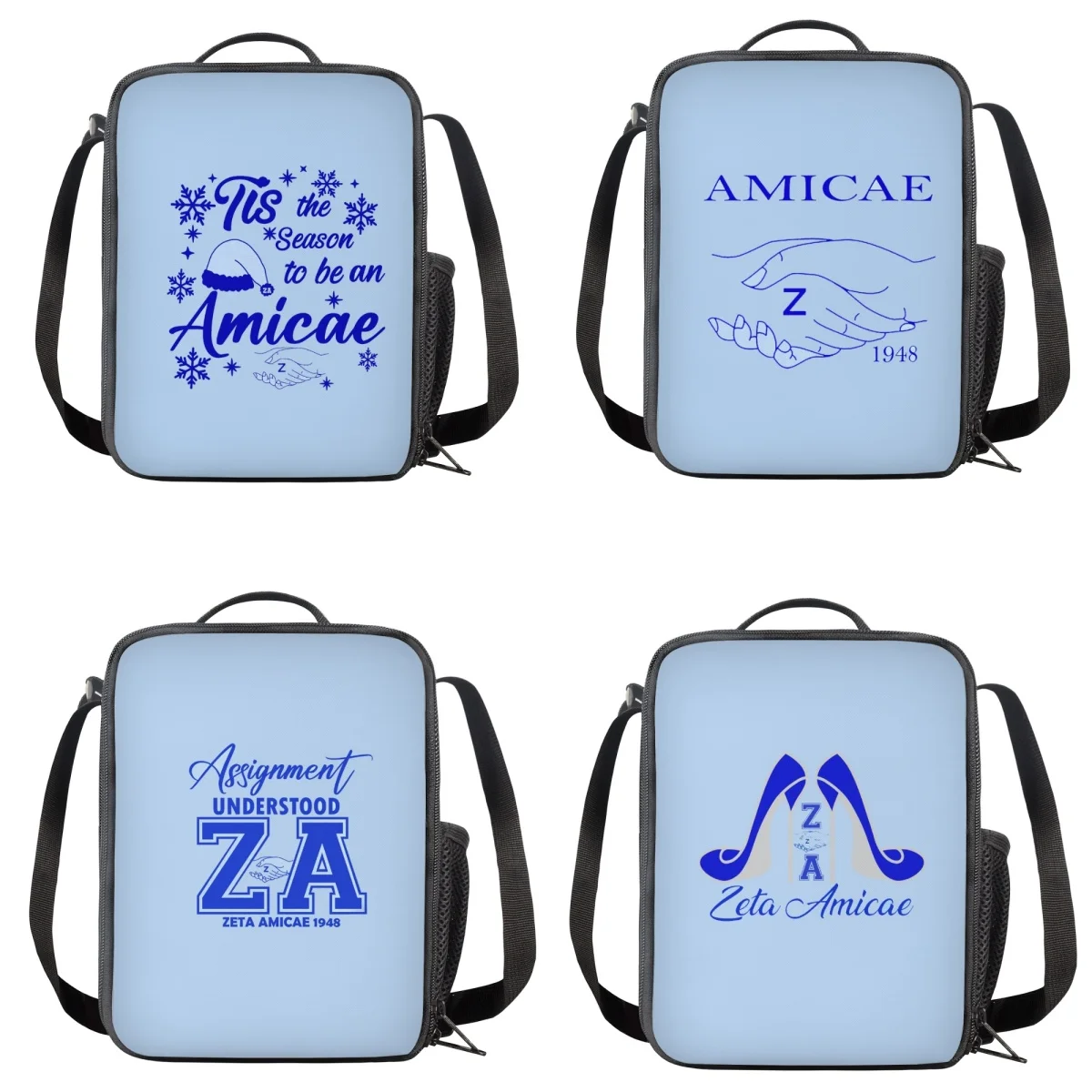 

Lunch Bag for Camping Zeta Amicae Insulated Thermal Picnic Supplies Children Lunchbox Portable Dinner Cooler Food Handbags 2023