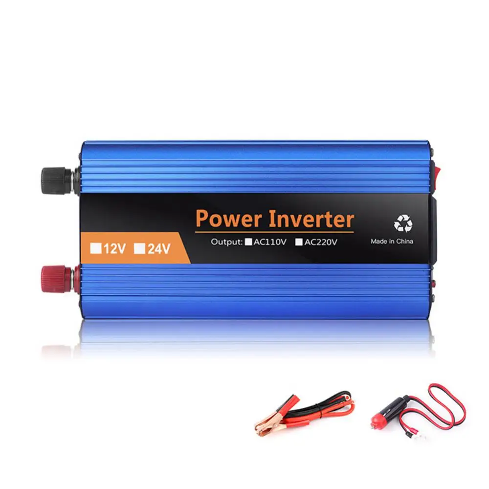 

Автомобильный преобразователь напряжения 350/550 Вт, 12 В постоянного тока/24 В в переменный ток, преобразователь напряжения, адаптер, модифицир...