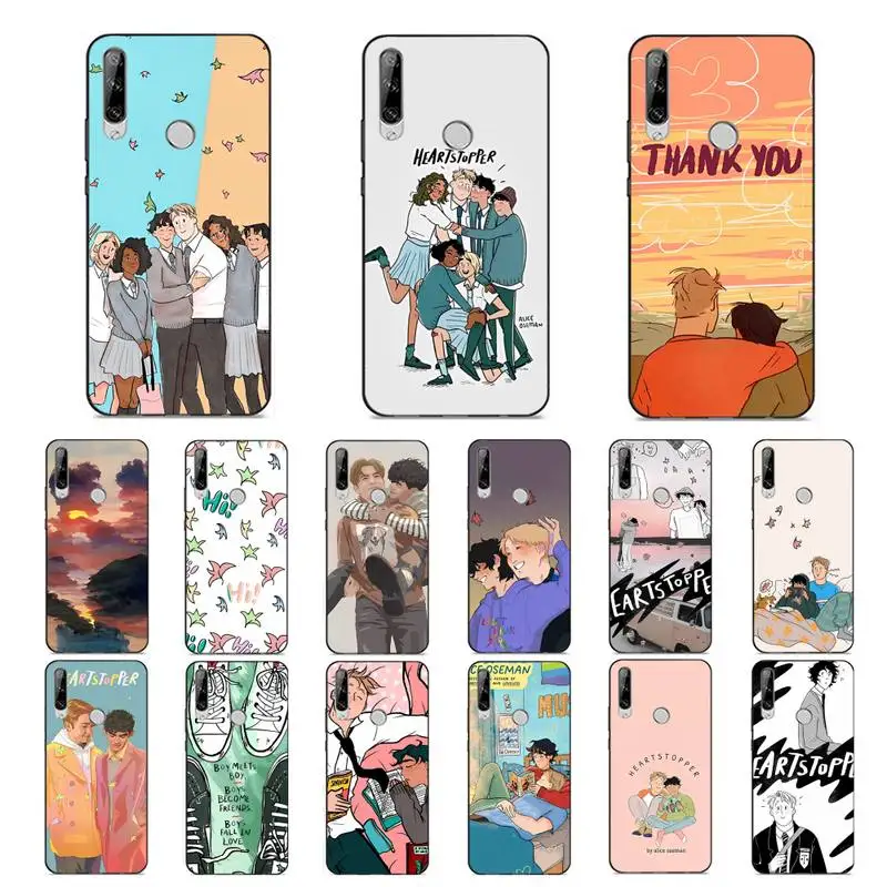 

Heartstopper Phone Case for Huawei Y 6 9 7 5 8s prime 2019 2018 enjoy 7 plus