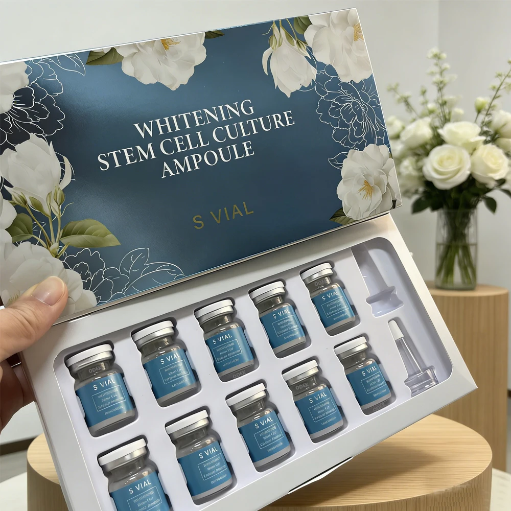 Фото Набор сывороток-ампул для лица 5 мл с ниацинамидом для осветления и увлажнения кожи, для использования с микроиглами 0,25 мм №1