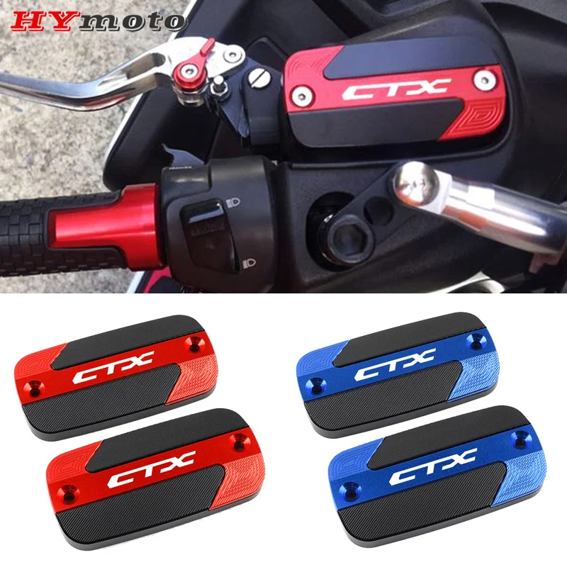 

For Honda CTX 700 700N 1300 CXT700/N CTX1300 2014 - 2016 Motorcycle CNC Aluminum Front Brake Cylinder Caps Fluid Reservoir Cover