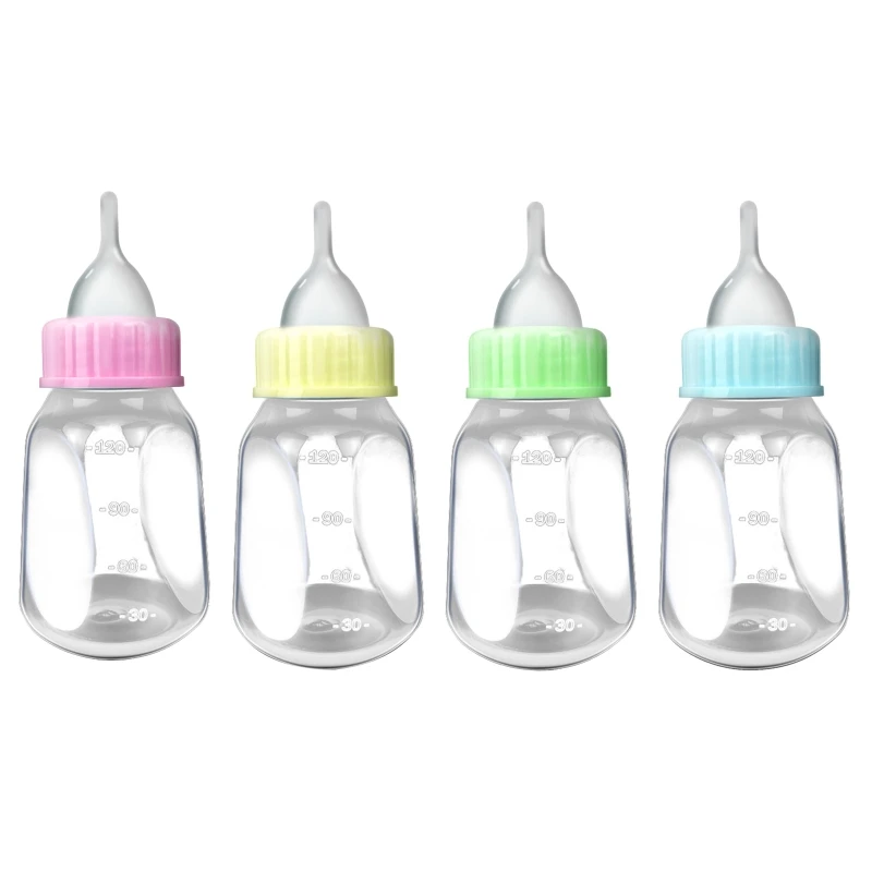 

Pet Feeding Bottle Nipple Brush Set Feeding Tools Nursing Kit 4oz Milk Dispenser