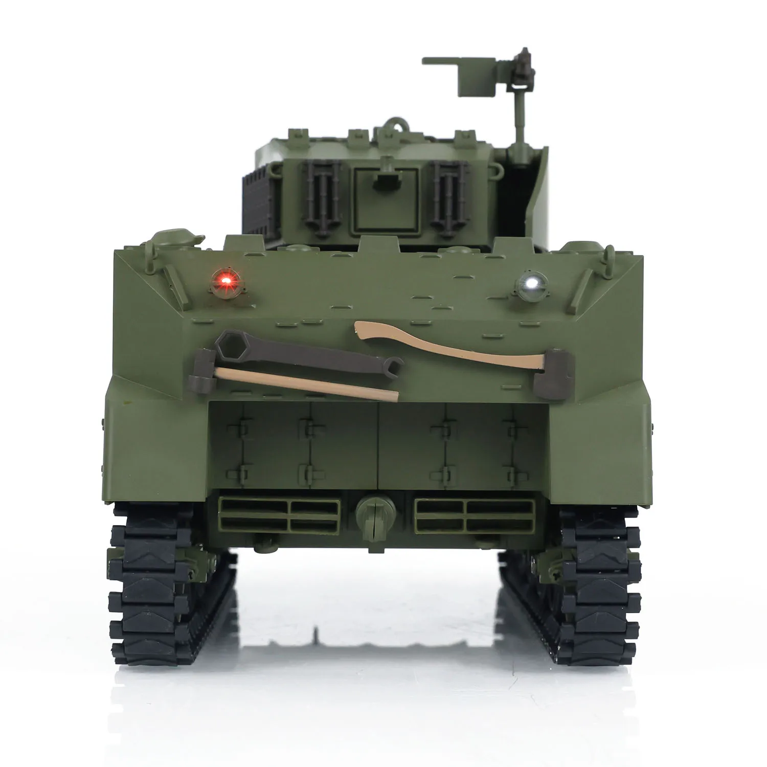 RTR Танк Масштаб 1/16 Собранный Окрашенный US Stuart M5A1 Британский VI Высокоскоростные