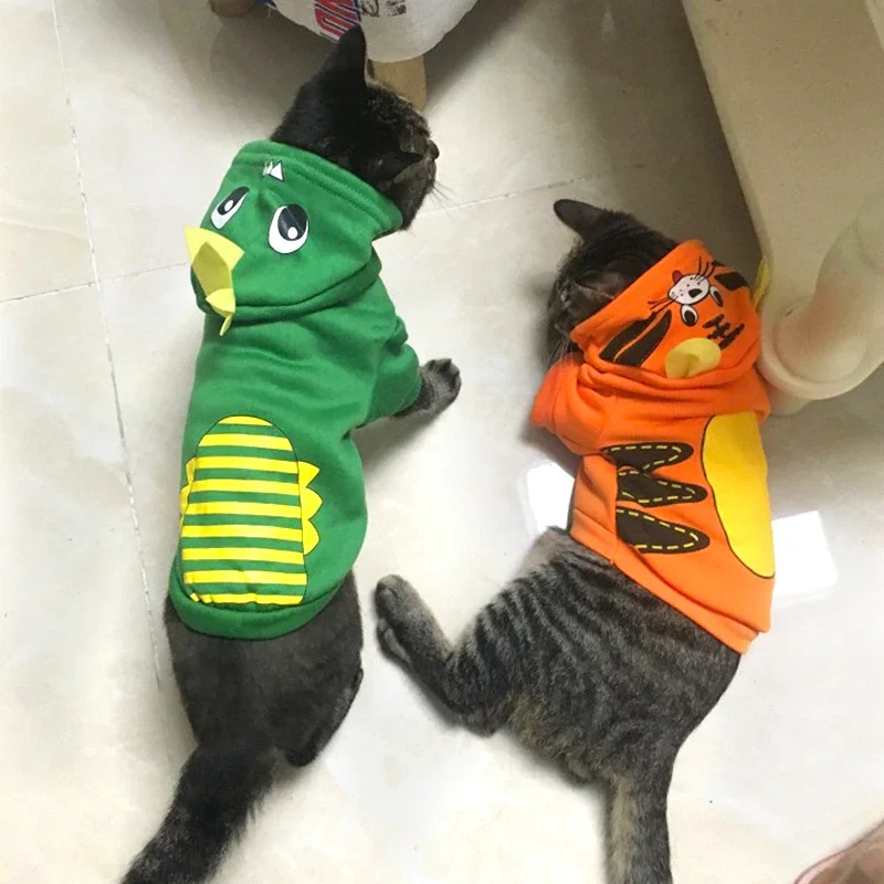 

For Cartoon Dog Clothes XS-XXL Pet Clothing For Small Dog Hoodies Pomeranian Bichon Bulldog Clothes Puppy Sweatshirt Pets
