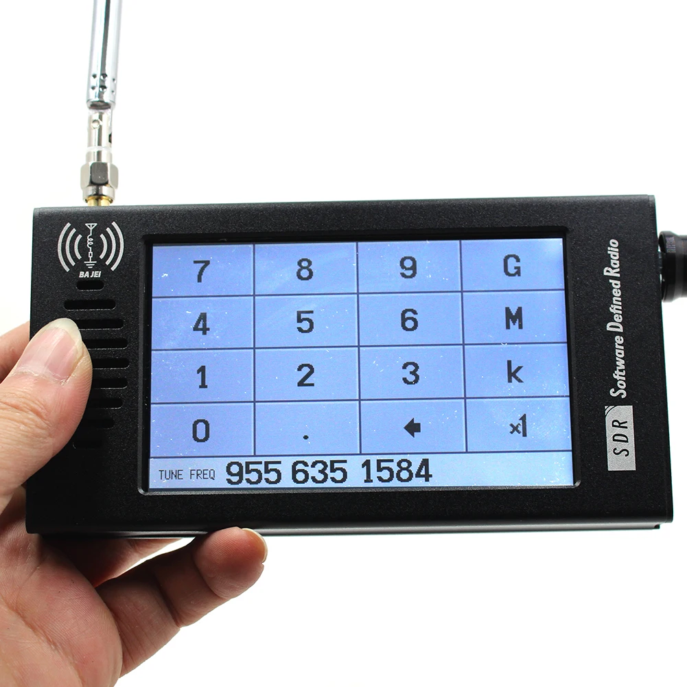 Новый SDR101 программно определяемый радиоприемник SDR 4,3 дюйма IPS ...