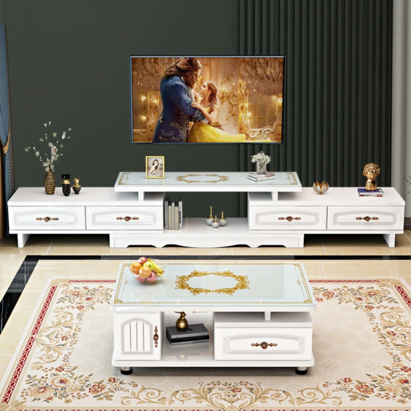 Скандинавская Современная Белая ТВ-тумба для хранения напольная Милая стойка