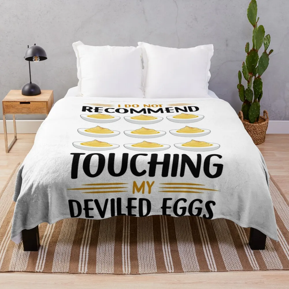 Забавный дизайн дьявотных яиц для любителей одеяло путешествий индивидуальный