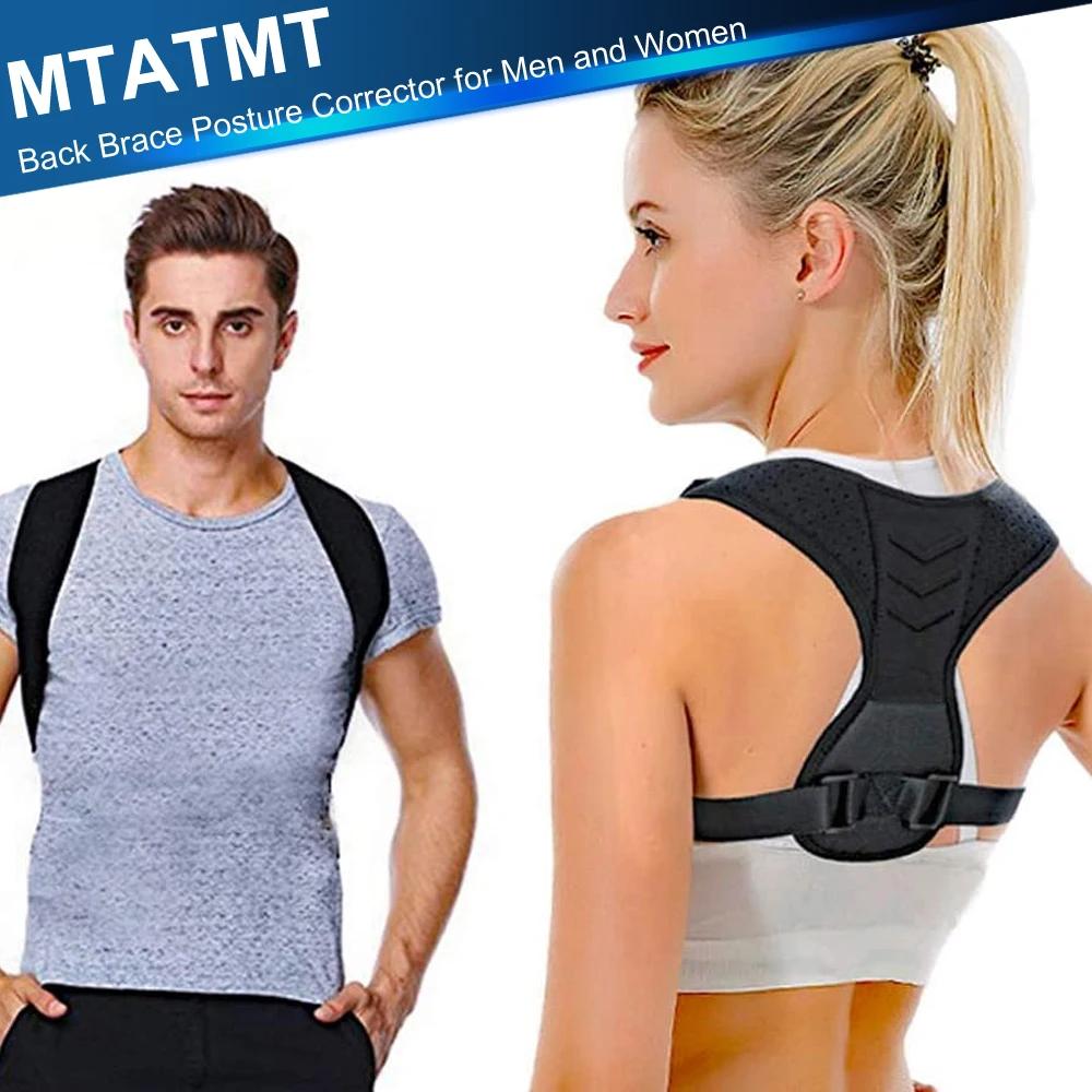 

Back Brace Posture Corrector Preventing Humpback Protection Spine Pain Relief Correction Belt Men Women Back Shoulder Support