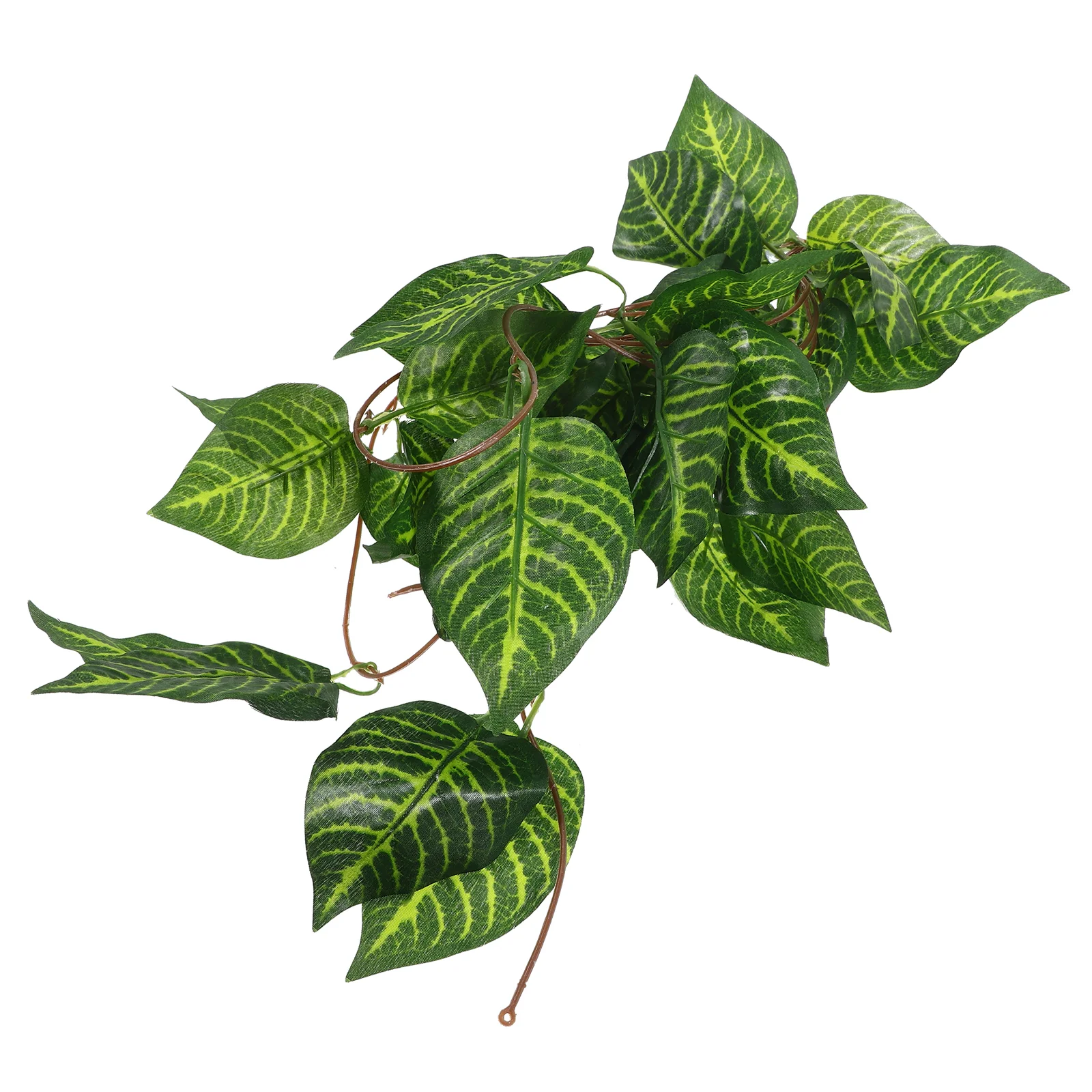 Гусеничное имитация растения декоративный аквариум искусственная змея