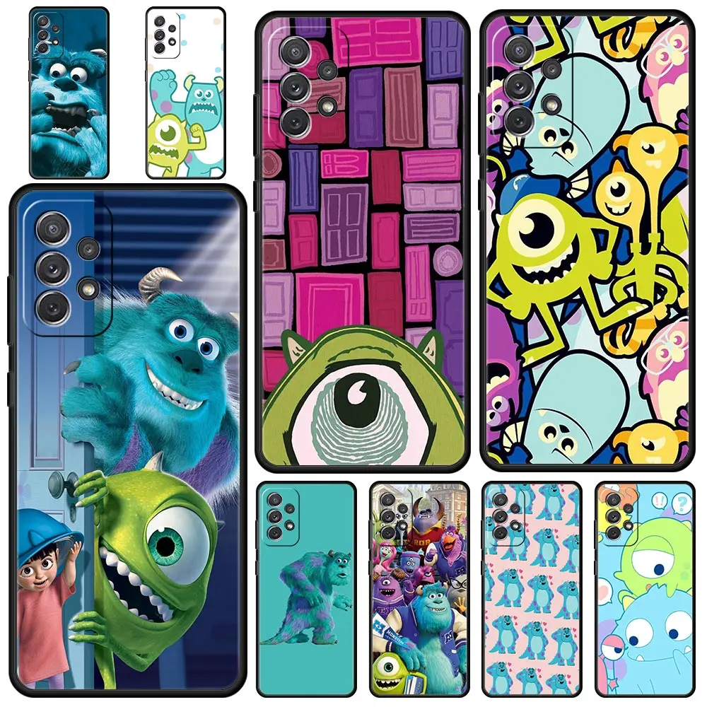 

Disney Monsters inc Phone Case For Samsung Galaxy A51 A13 A71 A21S A12 A11 A31 A41 A01 A03s A22 A23 A33 A73 A53 5G Soft Cover