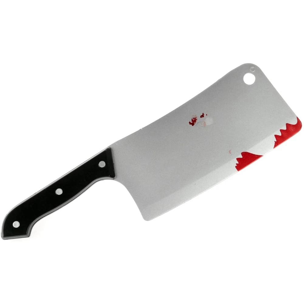 Кровавый Кливер искусственные ножи реалистичный кухонный реквизит для