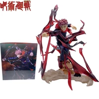 19cm bandai jujutsu kaisen black flash fighting stance action anime figure itadori yuji model ornament collection toy gift