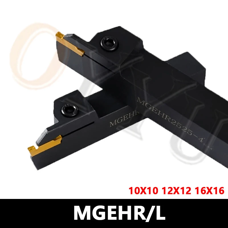 

Grooving Tool MGEHR1212 MGEHR1010 MGEHR1616 2 3 External Turning Tool Holder Shank CNC Carbide Slotting Inserts MGMN MGEHR1212-2