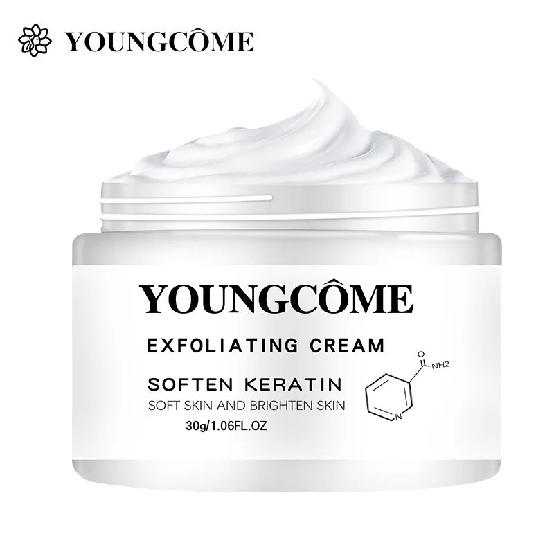 

YOUNGCOME Facial Exfoliating Cream Whitening Deep Cleansing Removes Blackheads Wrinkles Moisturizing Shrinks Pores Smooth Soft