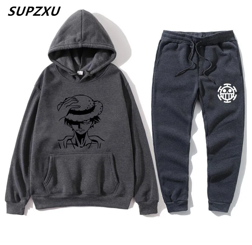 SUPZXU цельный костюм с аниме принтом Толстовка брендовый спортивный комплект 2020