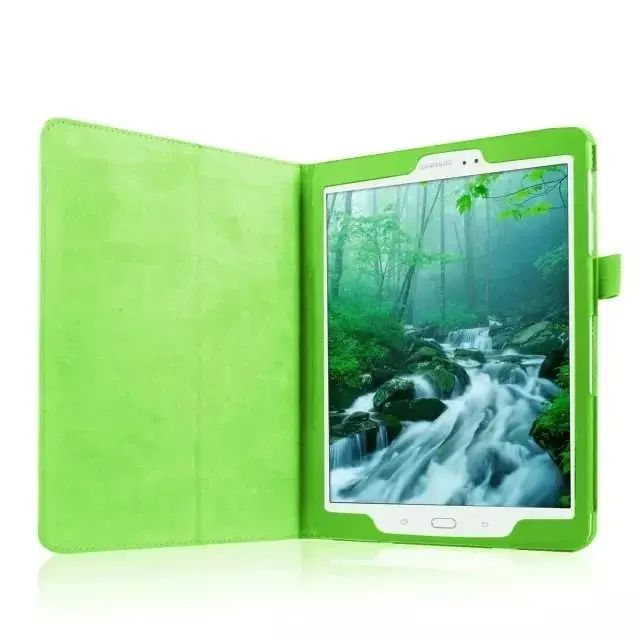 Мягкий кожаный чехол-подставка Folio Lychee для планшета Обложка Samsung Galaxy Tab S2 9 7 T810 T815