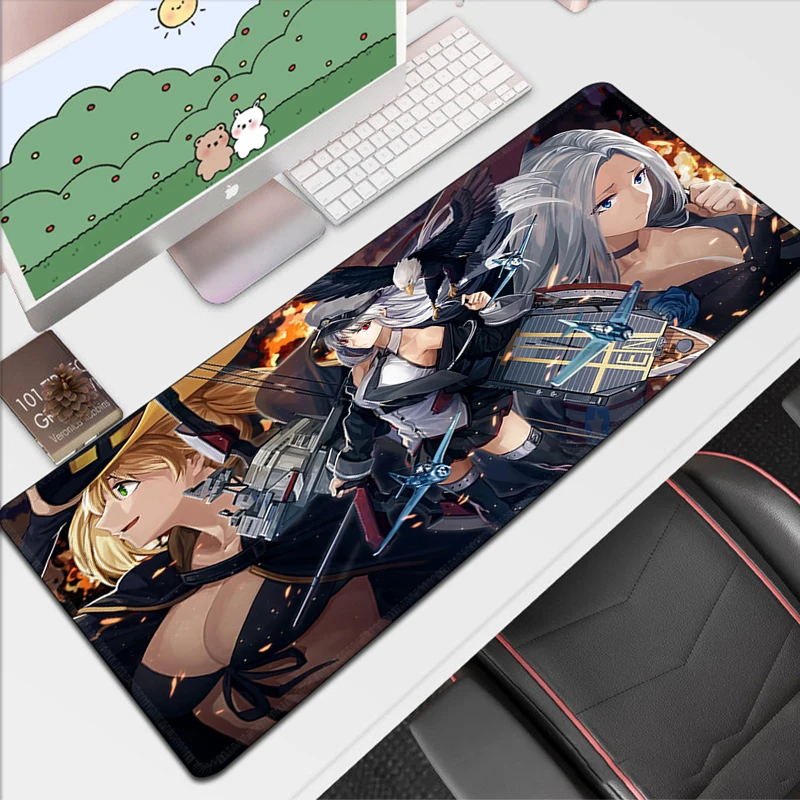 

Azur Lane Large Mouse Pad Desk Mat Xxl Gaming Accessories Computer Desks Mats Pads Pc Gamer Keyboard Mousepad Protector Mause