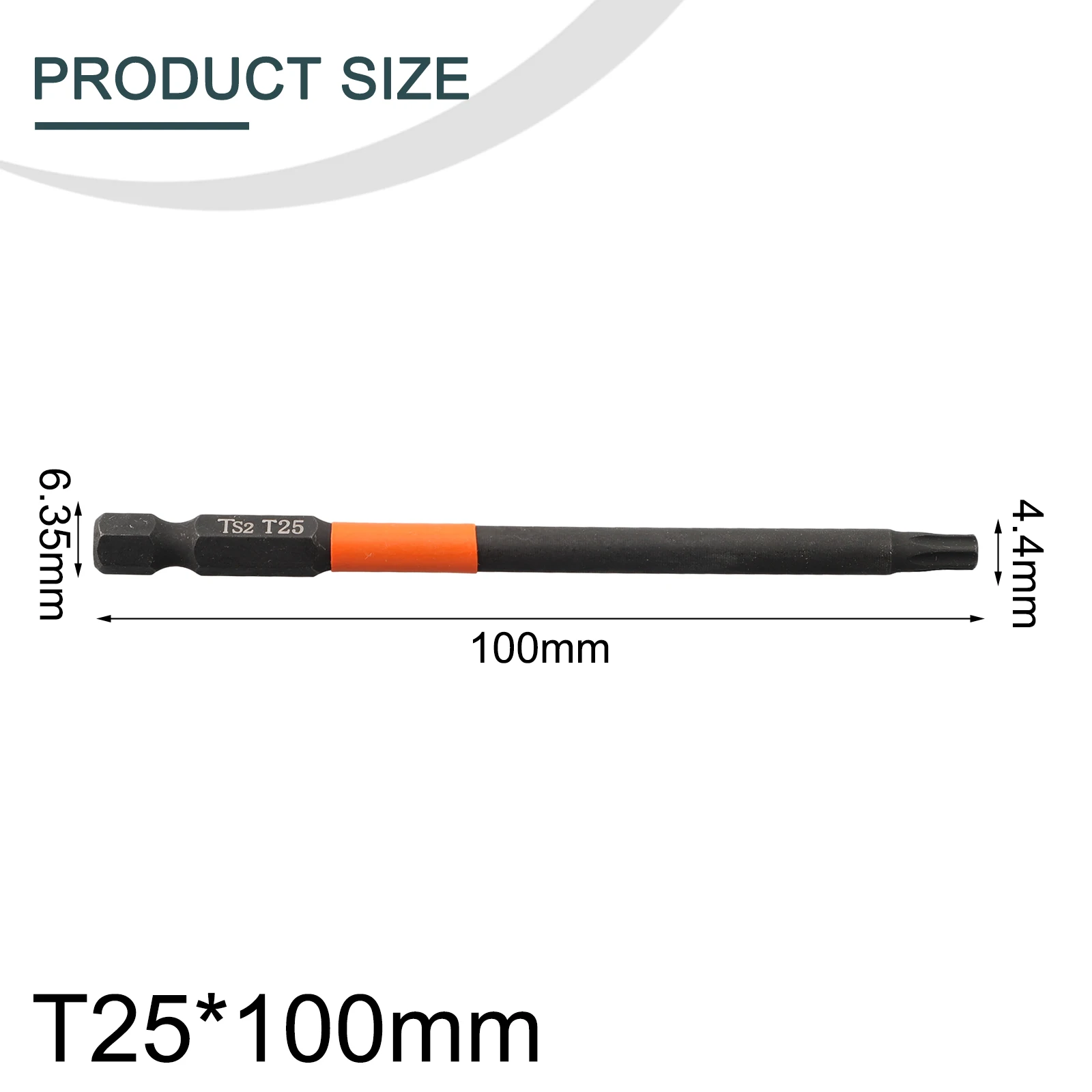 1 шт. Набор бит для отвертки 100 мм