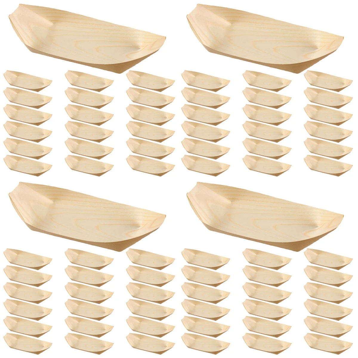 

800 Multi-function Compact Boat Boat Sushi Plate Dessert Dish for Daily