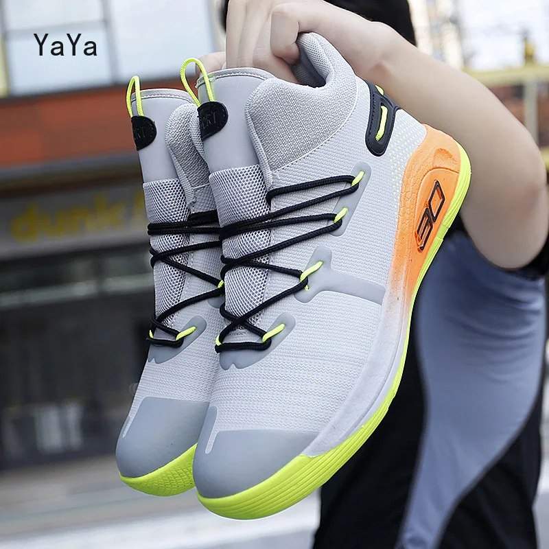 

running shoes Basketball Schoenen Heren Combat Laarzen HogeTop Schoenen Schokabsorptie Sport Casual Schoenen Basket Men Sneakers