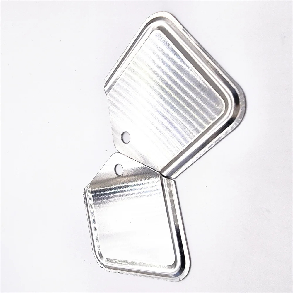 

2pcs Stainless steel Vintage Style License Plate Frame
