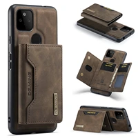 dg ming detachable leather magnetic sleeve cover mobile phone case for google pixel 5a 5gpixel 6 propixel 6 luxury wallet case